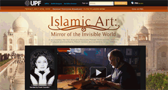 Desktop Screenshot of islamicart.tv