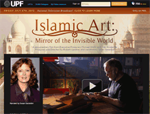 Tablet Screenshot of islamicart.tv